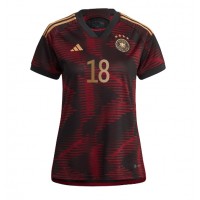 Tyskland Jonas Hofmann #18 Bortedrakt Dame VM 2022 Kortermet